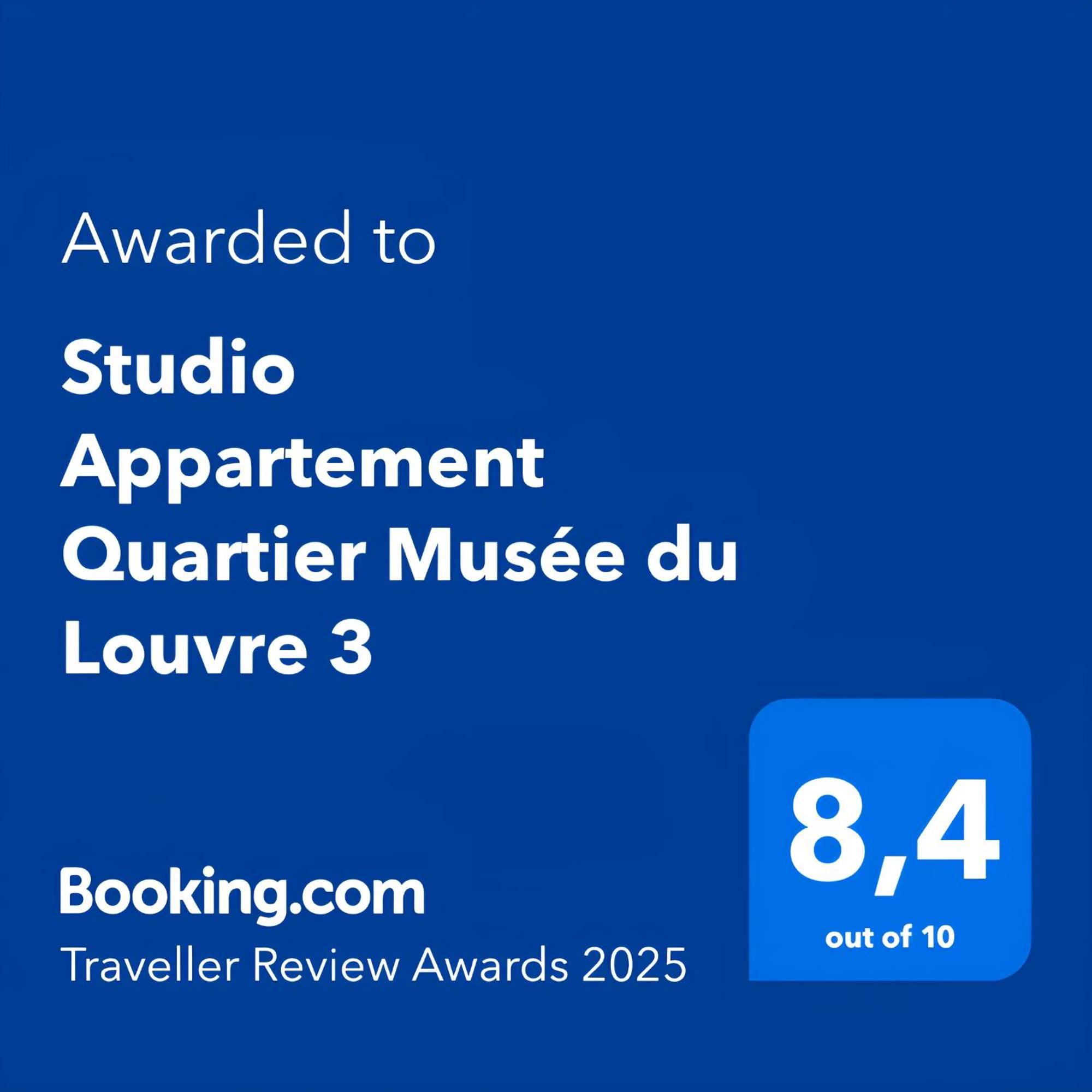 Studio Appartement Quartier Musee Du Louvre 3 Free Netflix 파리 외부 사진